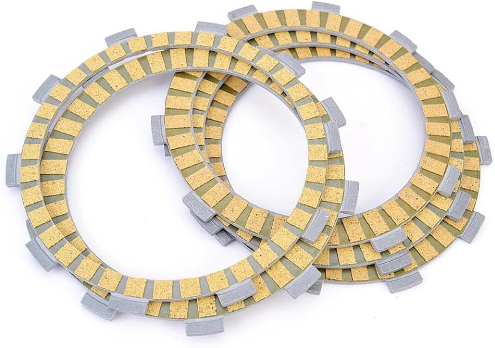 Clutch Friction Disc Plate Compatible with WR 125R 125X YZF R125 YD 125 125S AG 200 200E BW200 Big Wheel WR125R WR125X Universal Fit Aftermarket Replacement