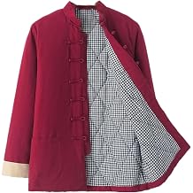 Men's Winter Tang Suit Jacket Warm Thickened Chinese Style Casual Padded Coat