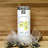 Vista 2 de FLYING BIRD BOTANICALS Té verde jazmín, 15 CT