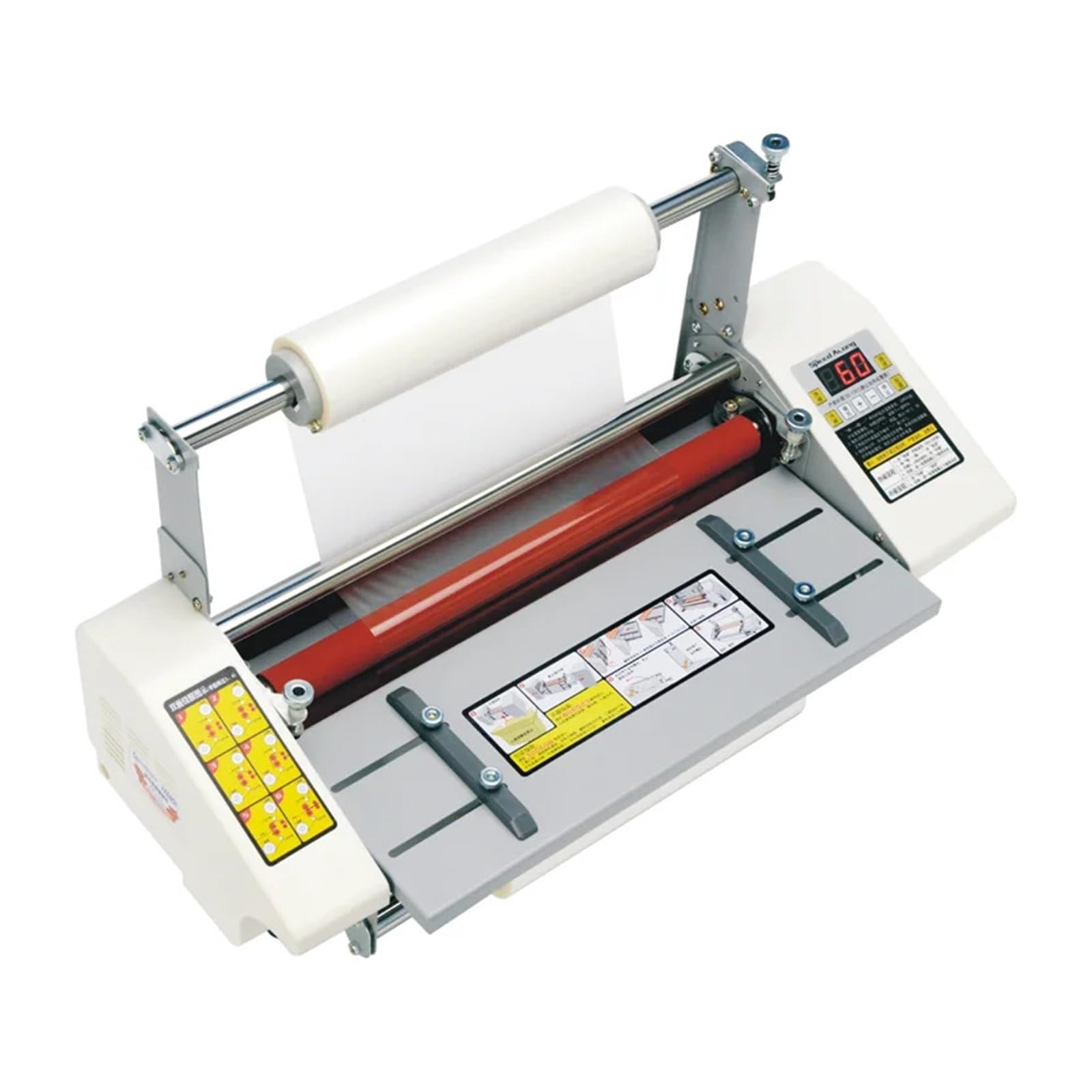 Kakolshfq One Color 9350 A3+ Laminating Machine Four Roller Cold Hot Rolling Film Photo Laminating Machine Versatile Applications