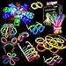 Produktbild Segotendy 246PCS Knicklichter Party Set, Leuchtstäbe mit 10 Fingerlicht, Knicklichter 100 Stück Kinder, Glow Sticks für Neon Party Deko Halloween Weihnachten Silvester Deko Party Feuerwerk