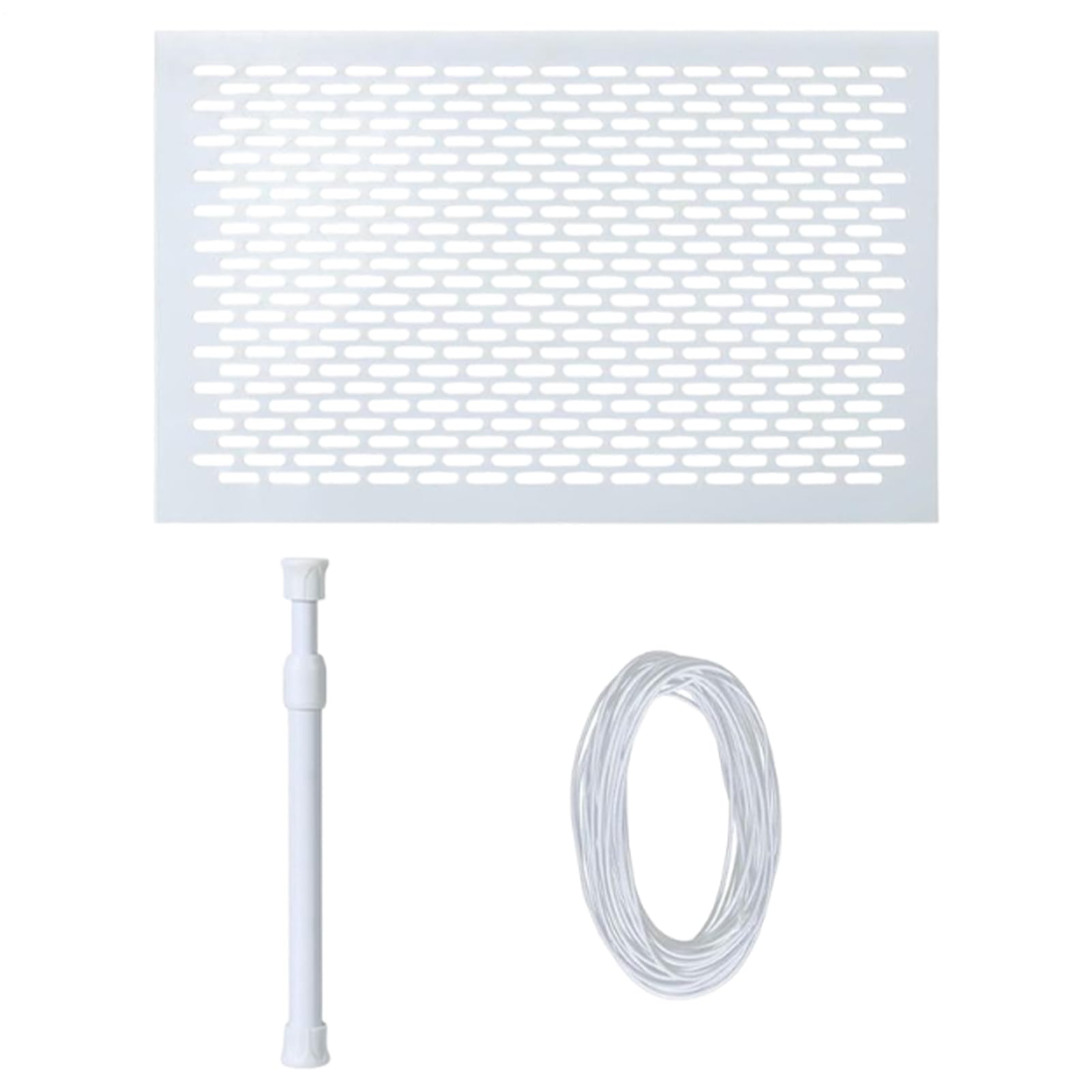 Kit d'écumoire de piscine, protecteur d'écumoire, filet de protection des feuilles, aucun outil nécessaire, rangement compact, 40 x 24 cm, pour salle de sport à domicile, école