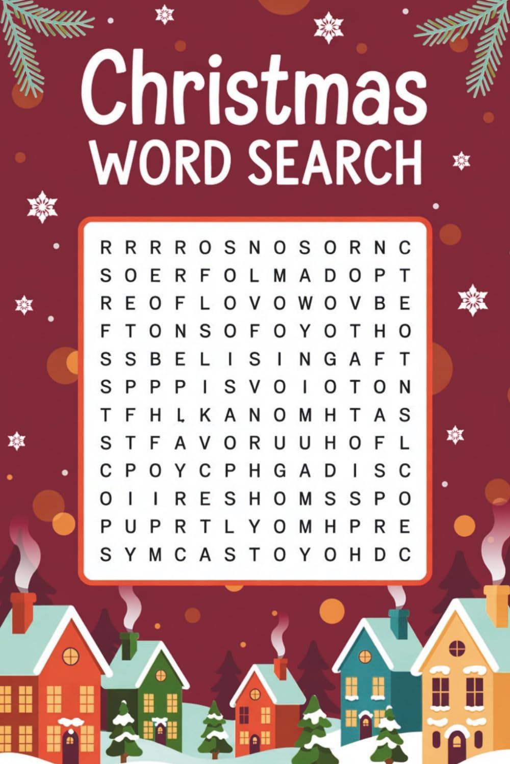 Stocking Stuffers: Christmas Word Search: A Festive Brain Booster for Adults and Teens