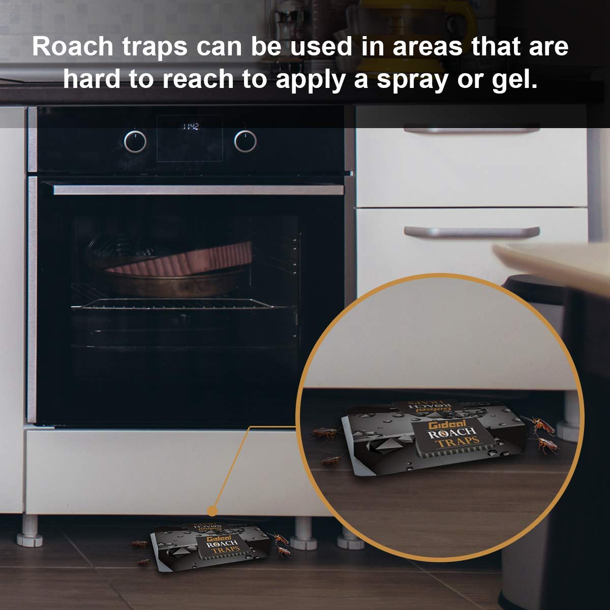 Buy 11 Pack Roach Killer Indoor Infestation Gideal Roach Traps with