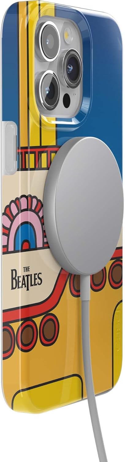 Casely iPhone 15 Pro Case | Yellow Submarine | Beatles | Compatible with MagSafe | Classic Ultra Slim Design