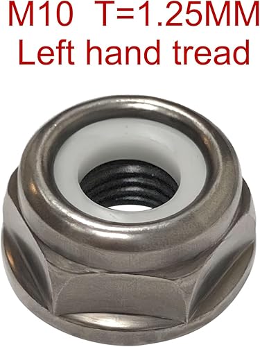 Miniatura 2 de Yutacorex 3 piezas M10x1.25 de repuesto de tuerca de collar de rosca izquierda para Husqvarna recortadora de hilo cortador de cepillo de cabeza de