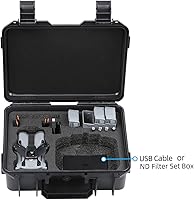ZJRXM Mini 3 Pro Tasche Hardshell Koffer, Professioneller Hartschalenkoffer Tragetasche für DJI