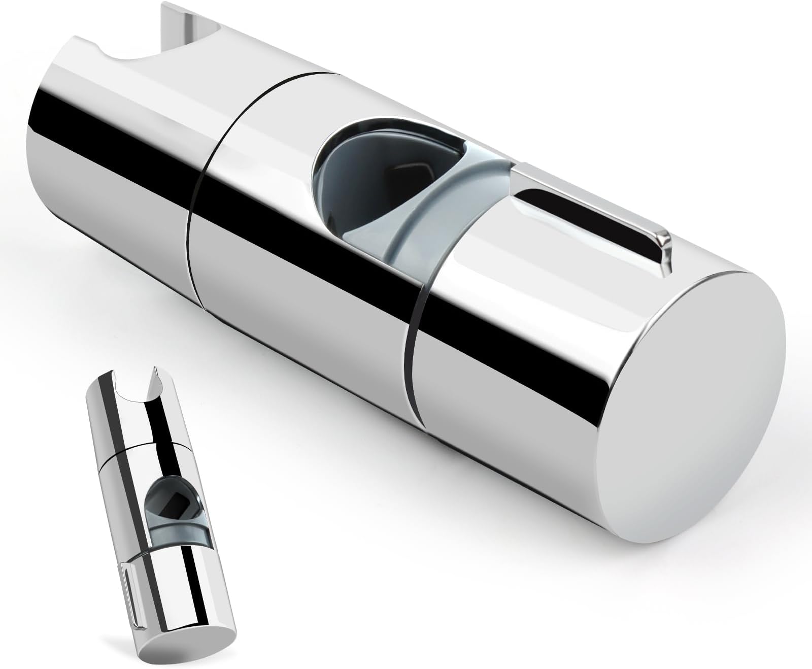 Support De Douche Universel 25 Mm - Pièce De Rechange Pour Bras De Douche Coulissant Support De Montage Pour Barre De Douche Convient Pour Systeme De Douche Coulissant