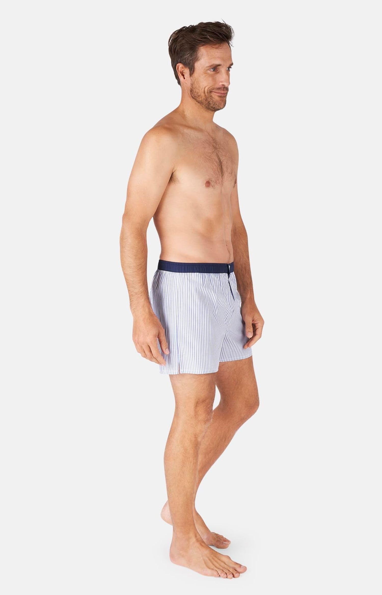ARTHUR - Caleçon Homme avec Maintien intégré - 100% Coton - Respirant & Doux - sous-Vêtement Homme à Motifs