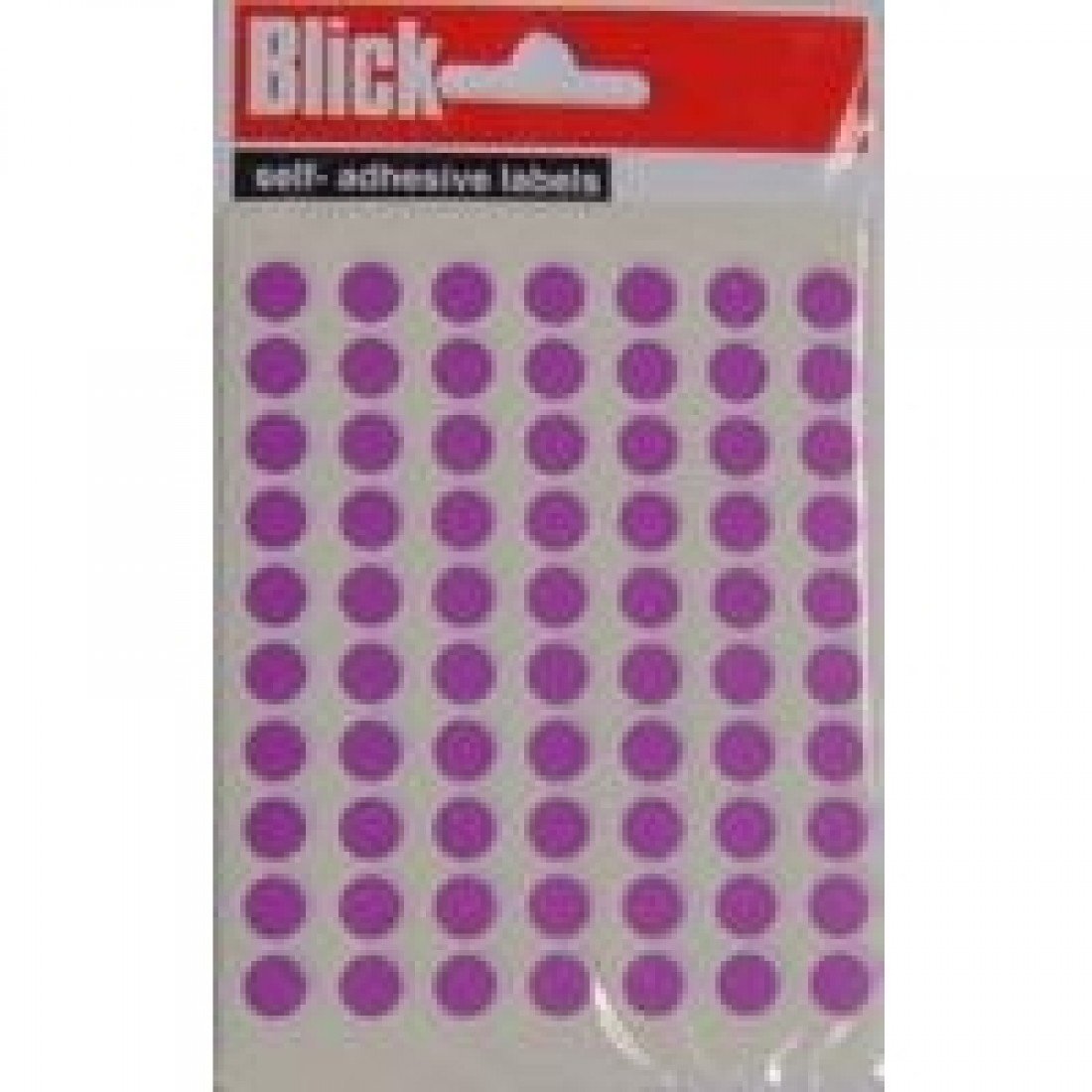 Blick Labels Circles Purple 8mm 490 Labels x20 Pack 9800 - RS003052
