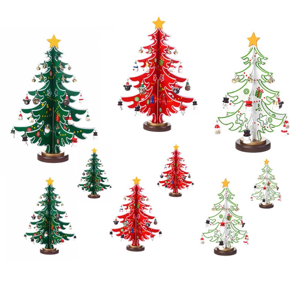 Kerstboom hout taupe - groot - Liefs van mij
