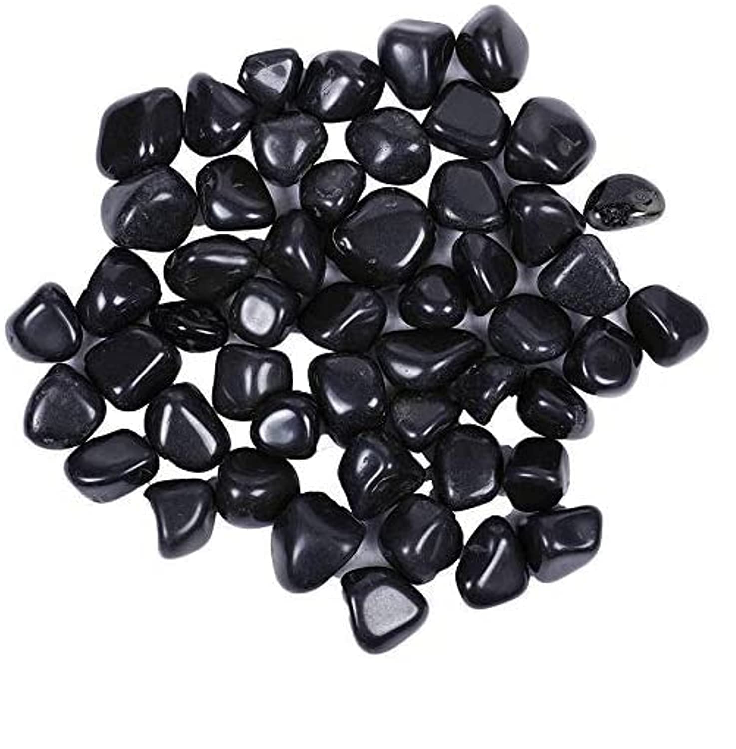 Power Stone Decorative & Stylish Polished Small Black Marble Pebbles for Aquariums Fish Tanks Vase Fillers Home Garden Decor (Black-Small, 5 Kg) (B09J55LWJM) Amazon Price History, Amazon Price Tracker