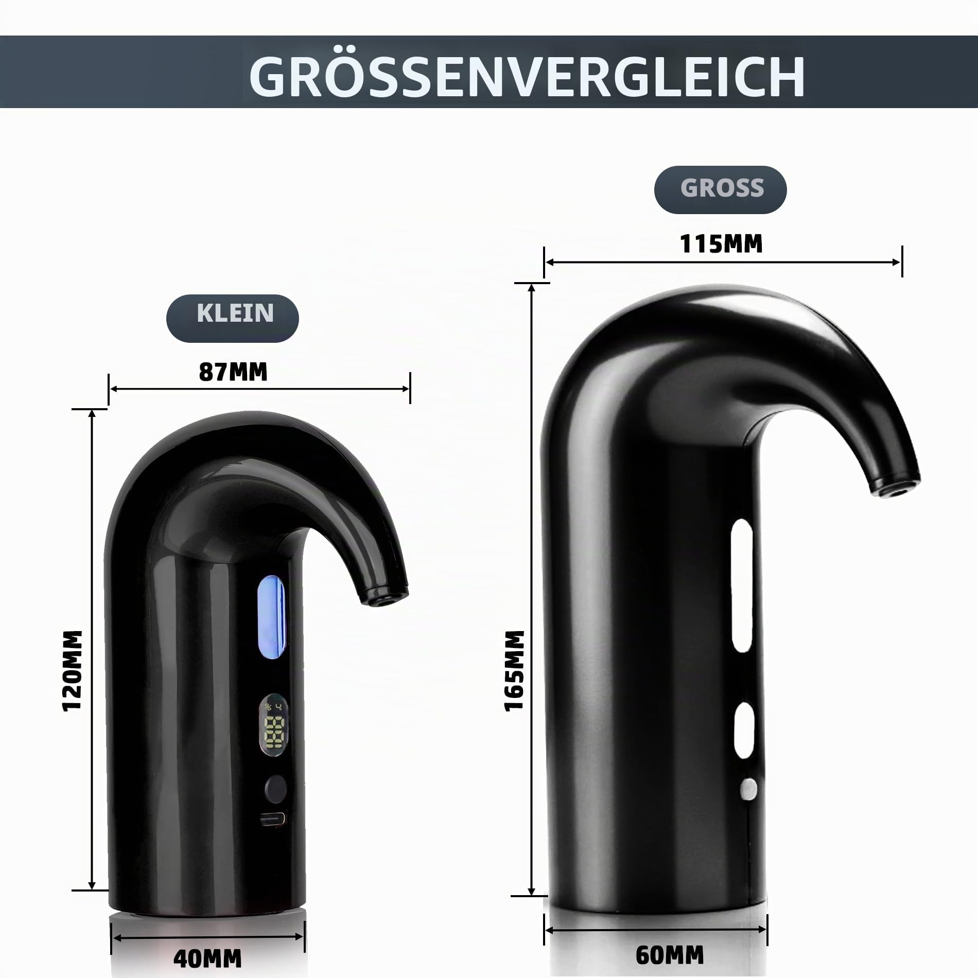 Elektrischer Weinbelüfter,elektrischer Weindekanter,Ein-Knopf-Weindekanter Typ C