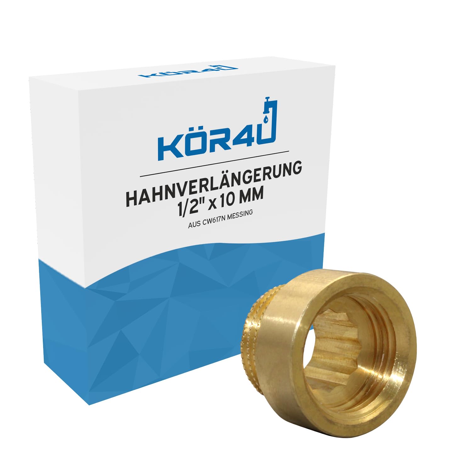 Messing Hahnverlängerung Set – 5 Stück, 1/2 Zoll, Längen 10-30 Mm Für Trinkwasser & Heizung