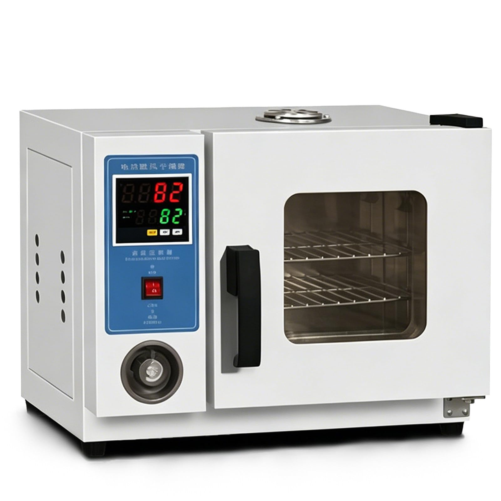 KRYANFEN Laboratory Blast Drying Oven 15L Electric Constant Temperature Forced Ventilation Drying Oven with PID Control 300°C for Drying Heating Testing in Industrial Lab Use 15LModelA