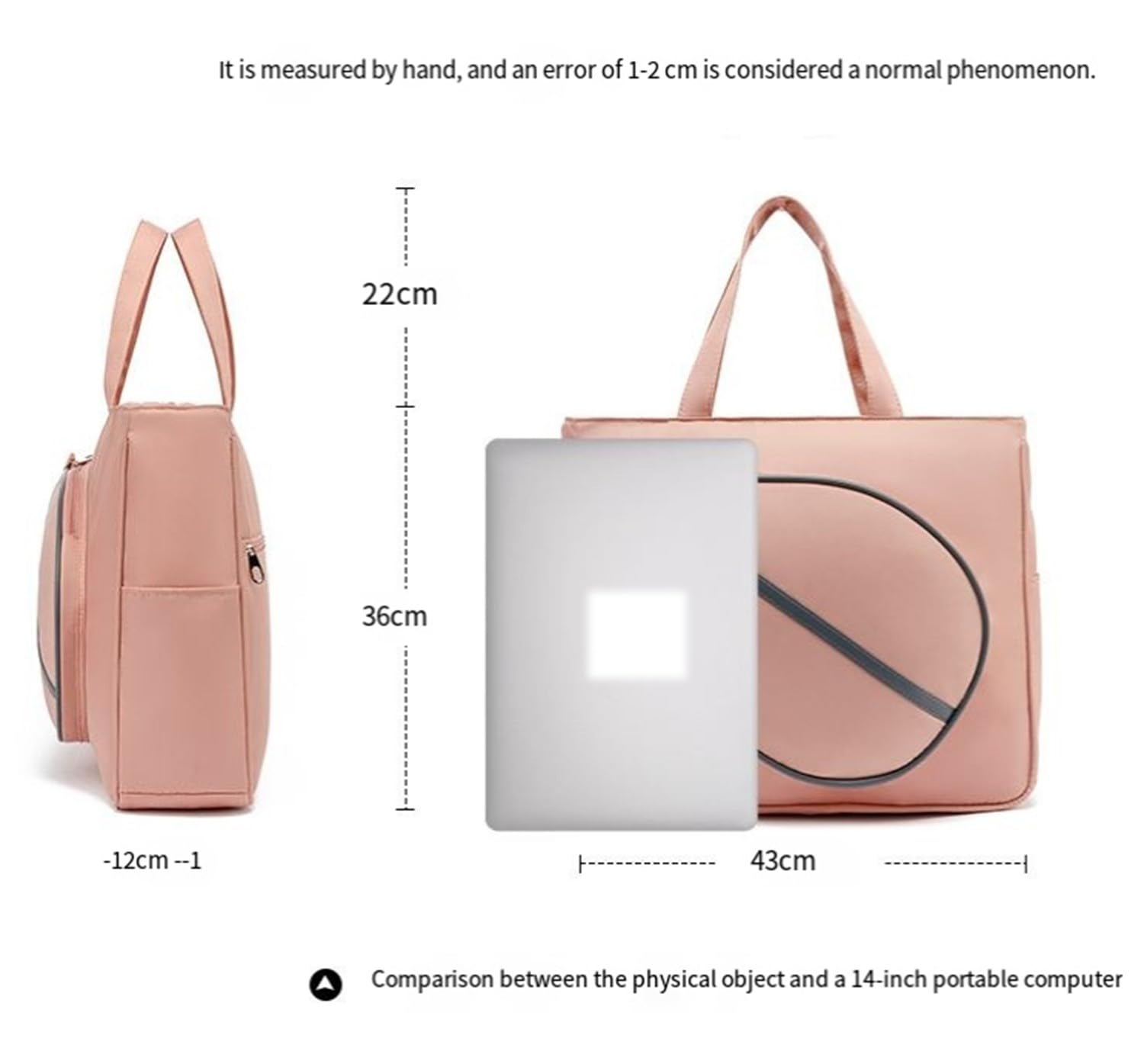 Borsa A Tracolla Da Tennis Da Donna, Zaino Porta Racchetta Tennis Borsa Per Racchetta Da Tennis Grande, Resistente All'acqua Per Racchette Da Tennis, Pickleball E Badminton A