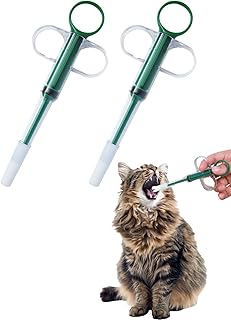 2Pcs Pet Medication Feeder, Rebound Pet Feeder, One-Handed Feeding Pet Supplies, Green