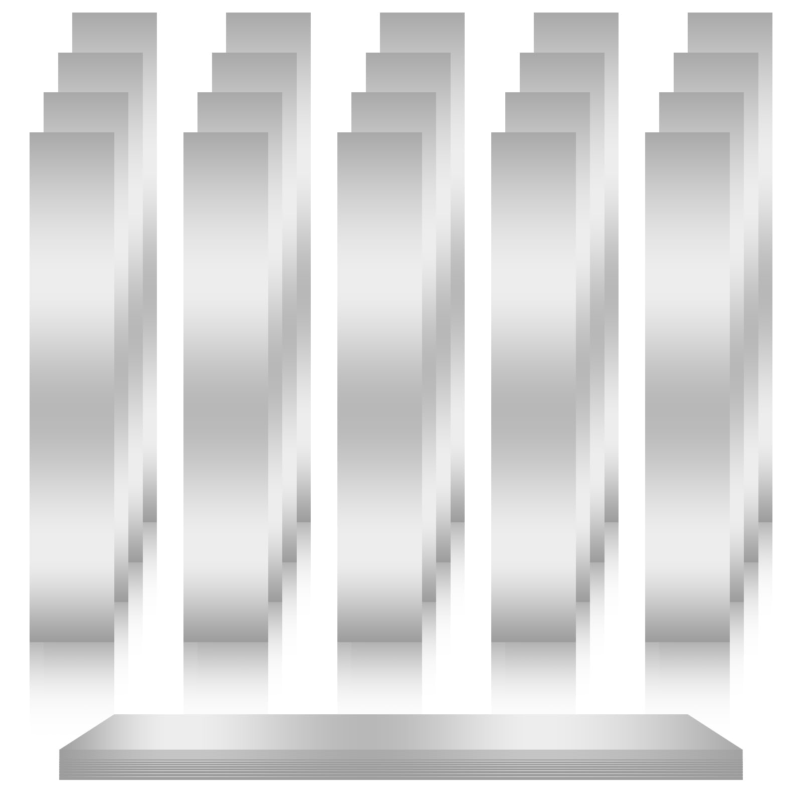 Stainless Steel Shim Stock - 20 Pcs -1