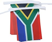 Vista 358 de Guatemala 19.7 ft BUNTING Flag 20 banderas 9'' x 6'' - Banderas de cuerda guatemalteca 5.9 x 8.3 in - AZ FLAG