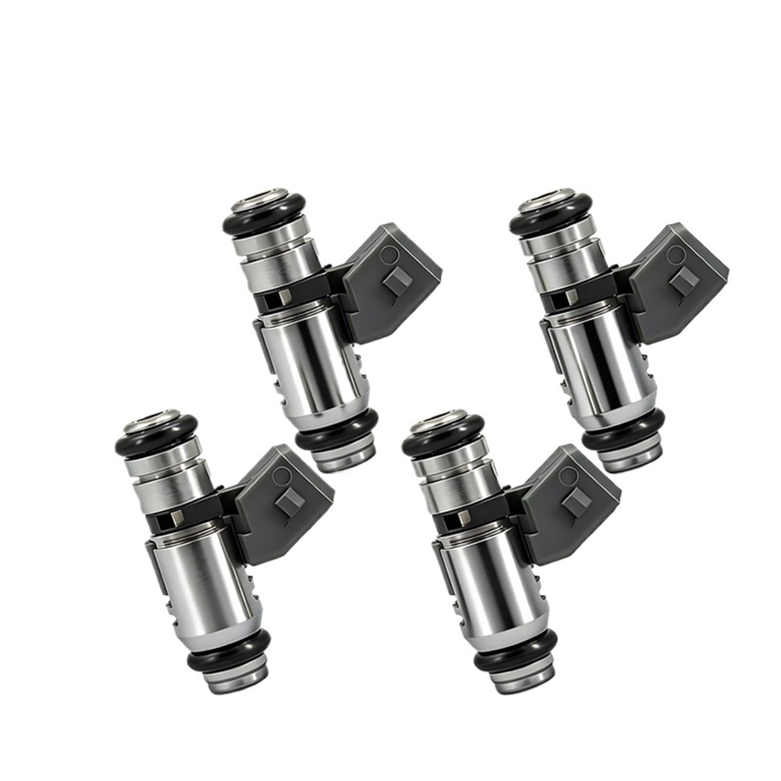 Ttopkmbc 4Pcs Fuel Injector Fit For Volkswagen Fit For Golf Saveiro Gol Polo Santana 1.6-2.0L 1995-2010 Fuel Injectors 50101902 A6150103602(4Pcs)