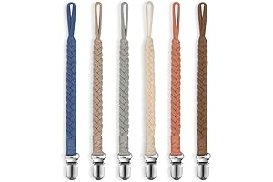 Pacifier Clips for Boys and Girls: Secure Your Little One's Pacifiers Hassle-Free