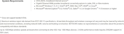 Miniatura 6 de Netgear N600 Dual Band WiFi ADSL (non-cable) Modem Router ADSL2 + Gigabit Ethernet (dgnd3700)