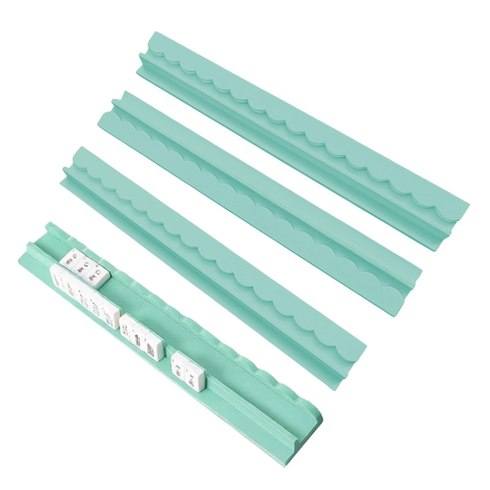 Supporti in Legno per Mahjong Porta Tessere da 50,8 cm con Spintore