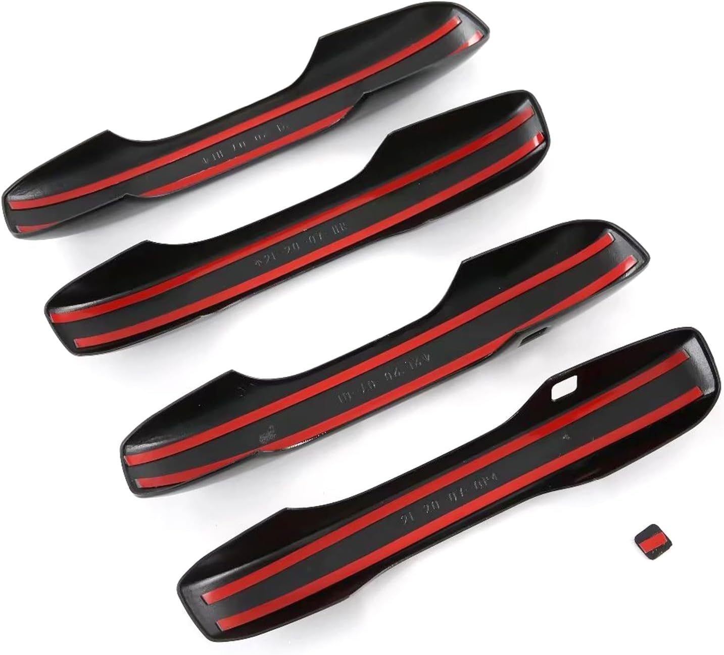 for Honda Accord 2023-2024 Glossy Black Door Handle Cover Trim 6pcs Car Accessories