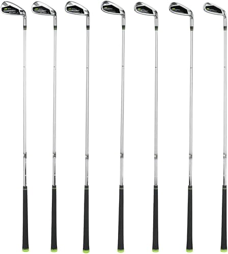 Miniatura 9 de Orlimar Golf Intercept - Juego de hierro de una sola longitud para hombre, mano derecha 5-6-7-8-9-PW-GW