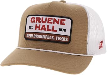 HOOEY Gruene Hall Adjustable Snapback Hat   Baseball Cap, Trucker Hat for Men and Women