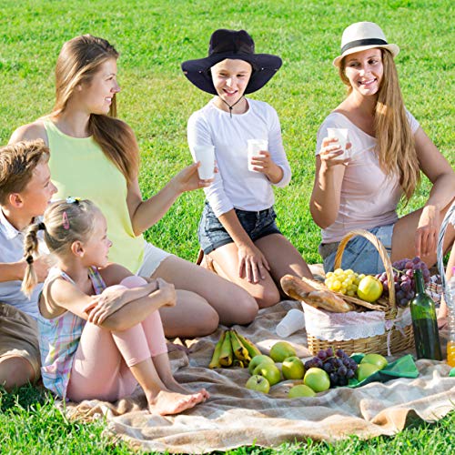 2 Peças Chapéu De Sol Mulheres Anti Chapéu Cara De Beisebol Vazio Chapéu De Guarda-sol Ao Ar Livre M