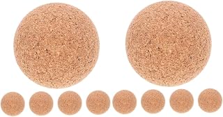 HEMOTON 10 Uds Accesorios De Futbolín Bolas De Futbolín De Madera Reemplazables para Futbolín Bolas De Futbolín Portátiles Piezas De Futbolín Juego De Futbolín Mesa De Futbolín Bolas De