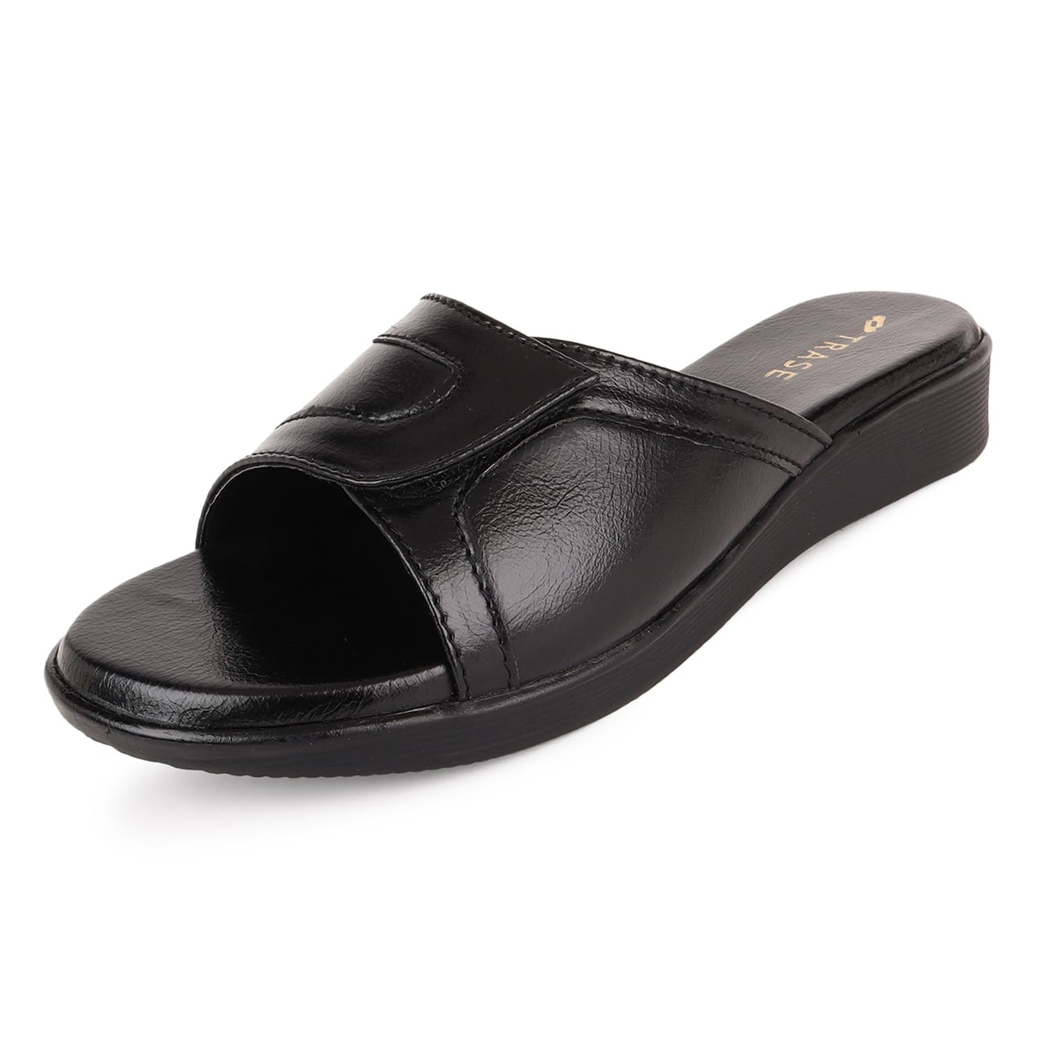 TRASE Flawless Casual Sandal for Women (Black, 4 UK) (B0DFMJQZ7R) Amazon Price History, Amazon Price Tracker