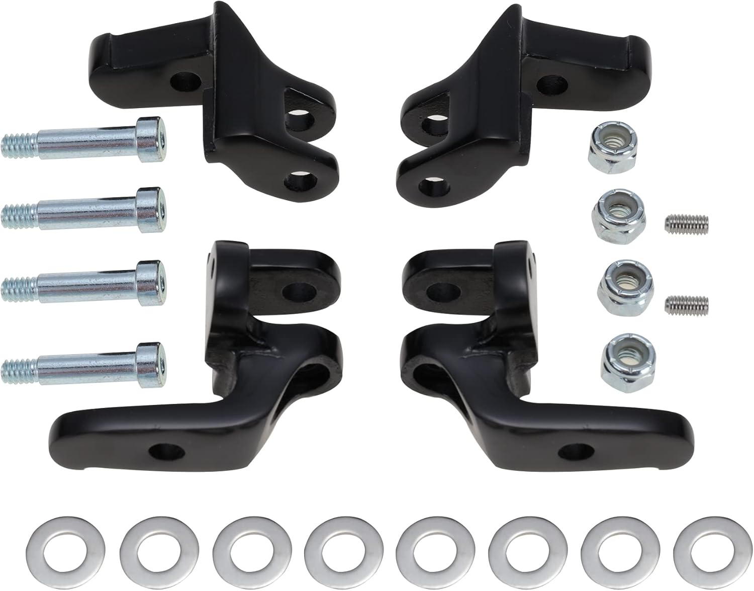 TIGERSGATE Driver Floorboard Relocation Brackets Compatible