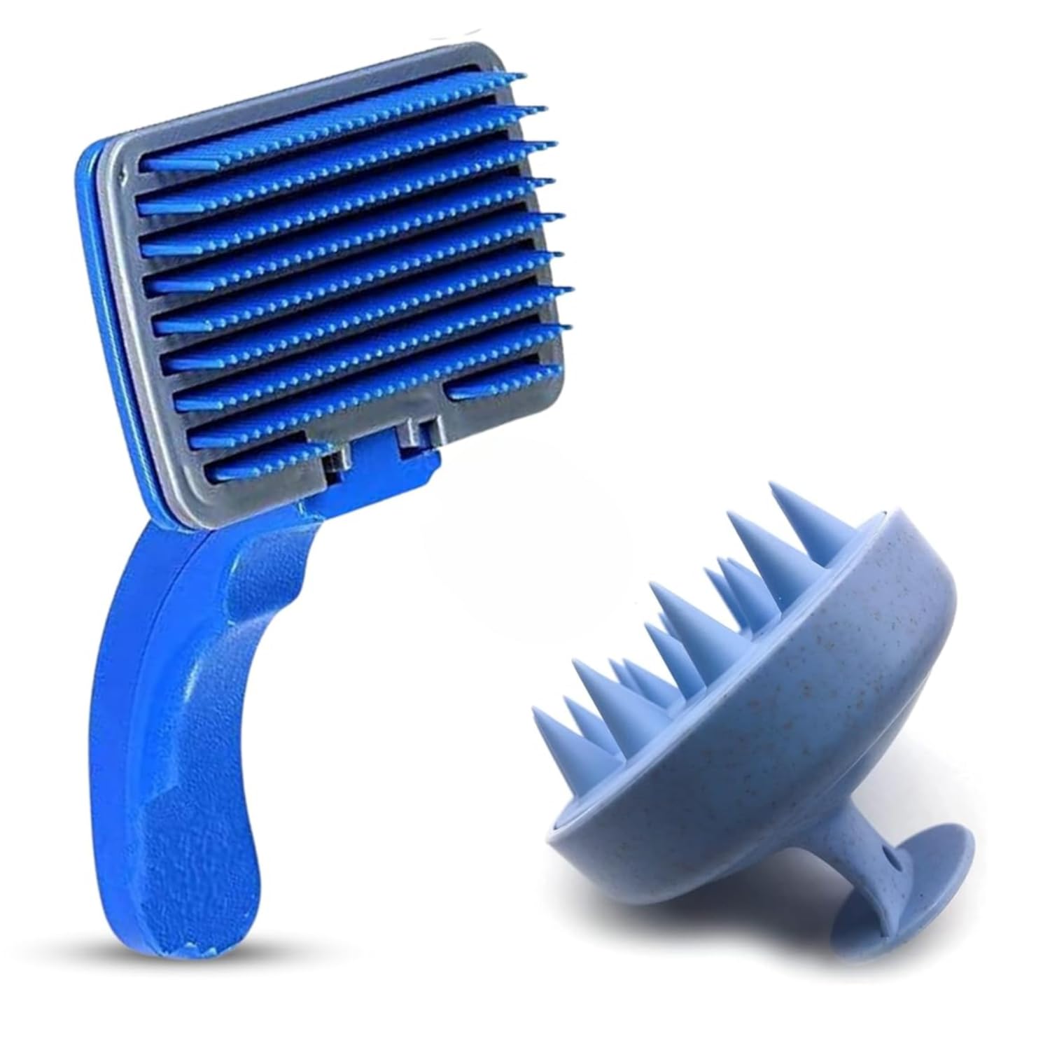 PSK PET MART Pet Grooming Combo of Self-Cleaning Massaging Brush and Stainless Steel Bristle Hair Comb Ideal for Cleaning Hair Dogs and Puppies (Pack of 2) (B0CY2HRBS7) Amazon Price History, Amazon Price Tracker