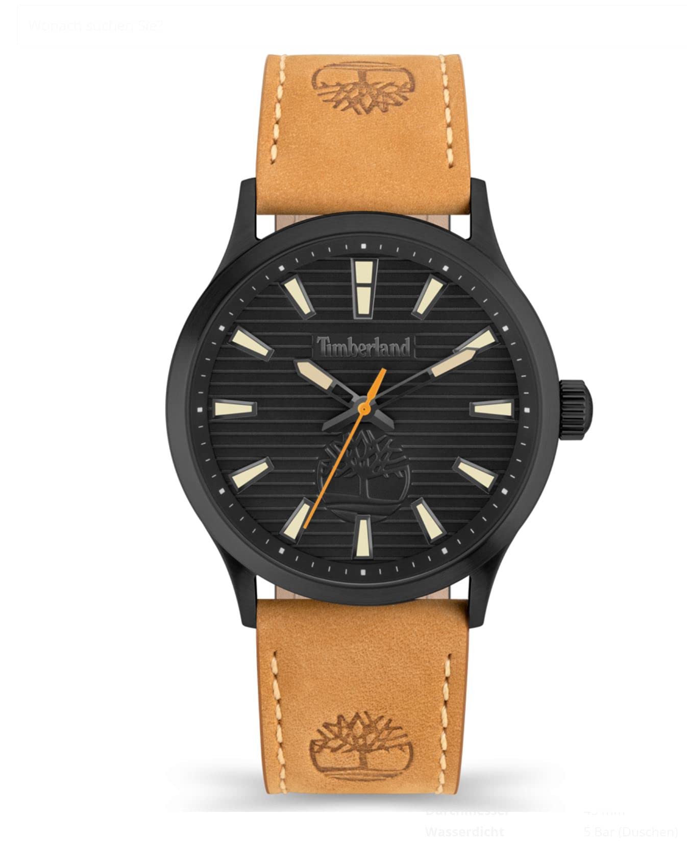 Timberland Leather Analog Black Dial Mens Watch-Tdwga2152003, Band_Brown (B09XF6DFFF) Amazon Price History, Amazon Price Tracker
