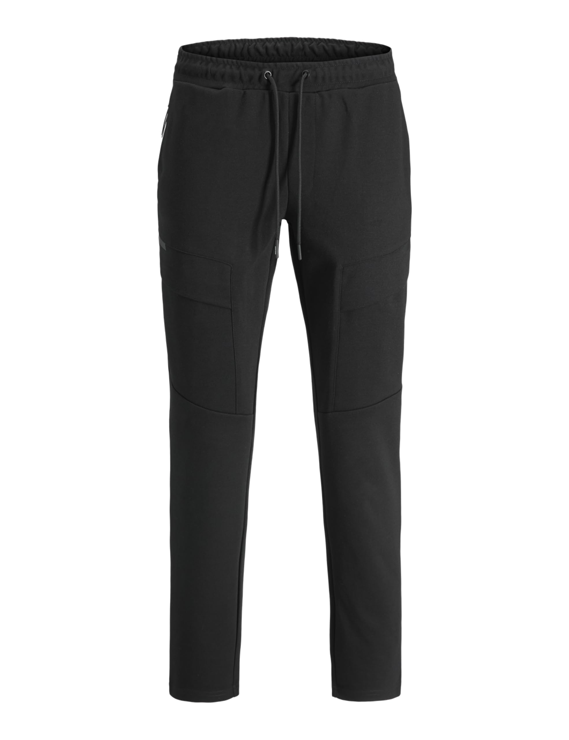 JACK & JONES Jpstgordon Fusioncargo UNC Sweatpants Sn, Black, S