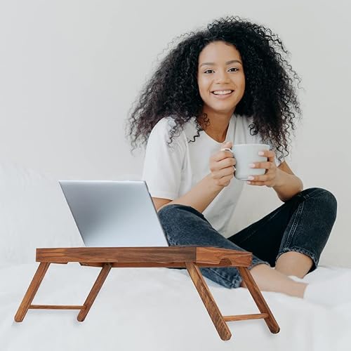 Miniatura 4 de Home Basics Bandeja de cama de pino paquete de 3