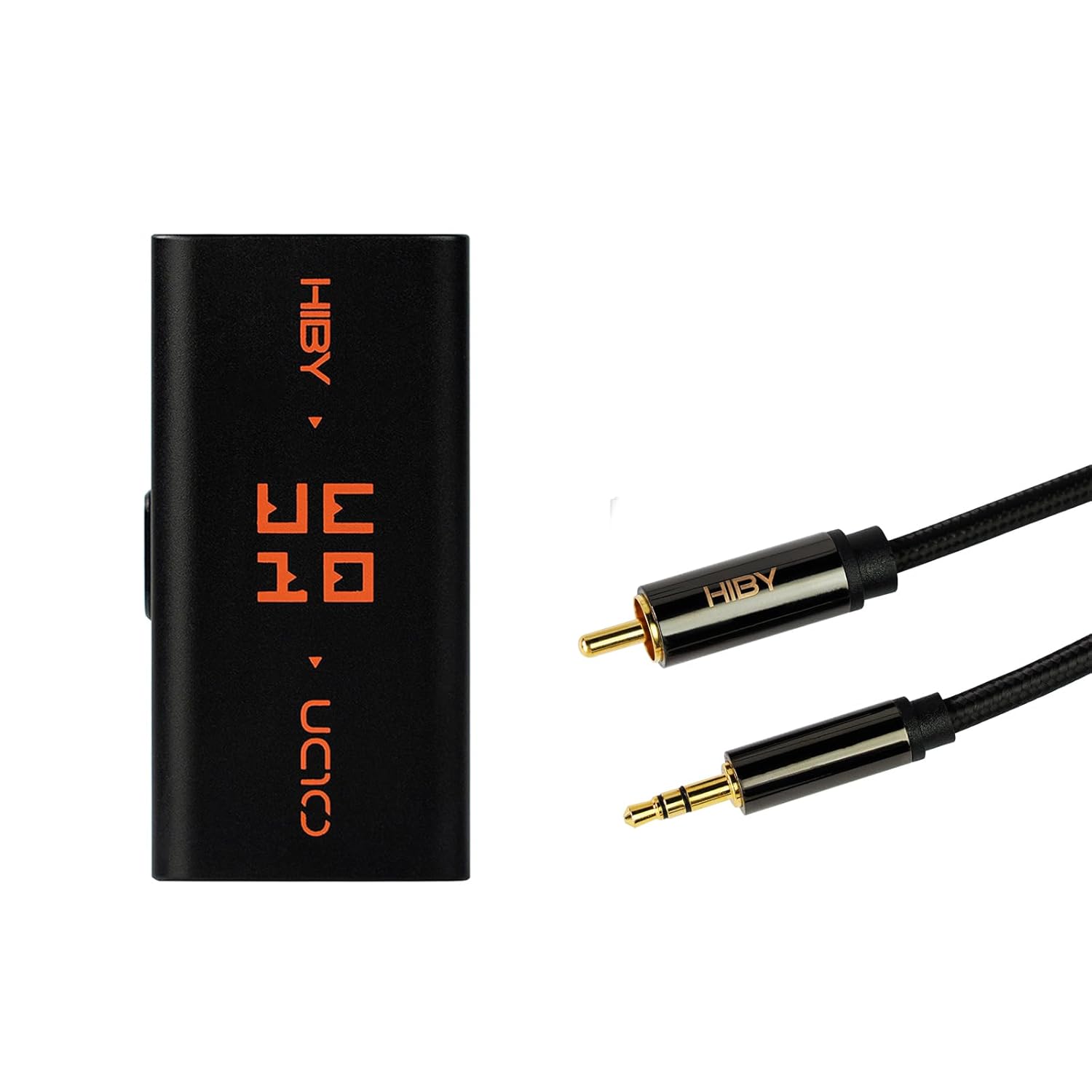 HiBy UC10 USB-C to Coaxial S/PDIF Digital Audio Converter +HiBy 3.5mm to RCA Coaxial Cable