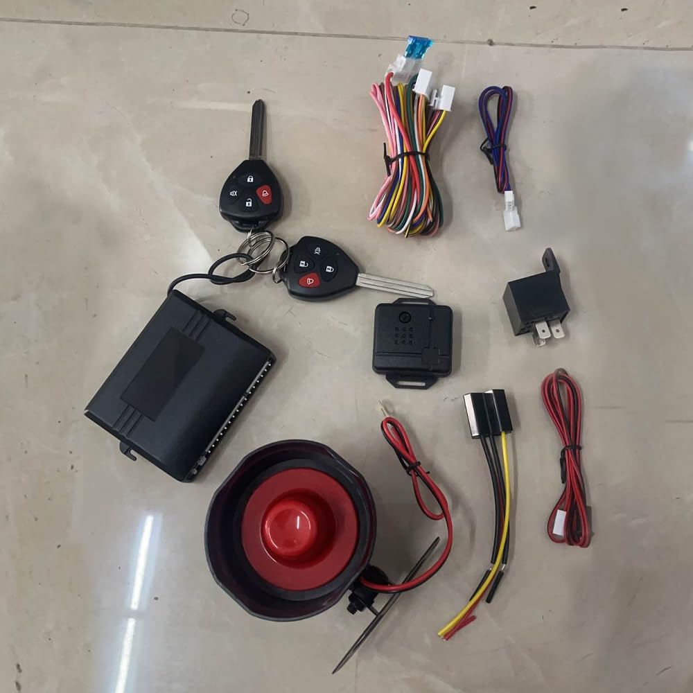 Sistema de alarma universal para coche Riloer, sistema de protección de seguridad compatible con sedanes, SUV y camiones