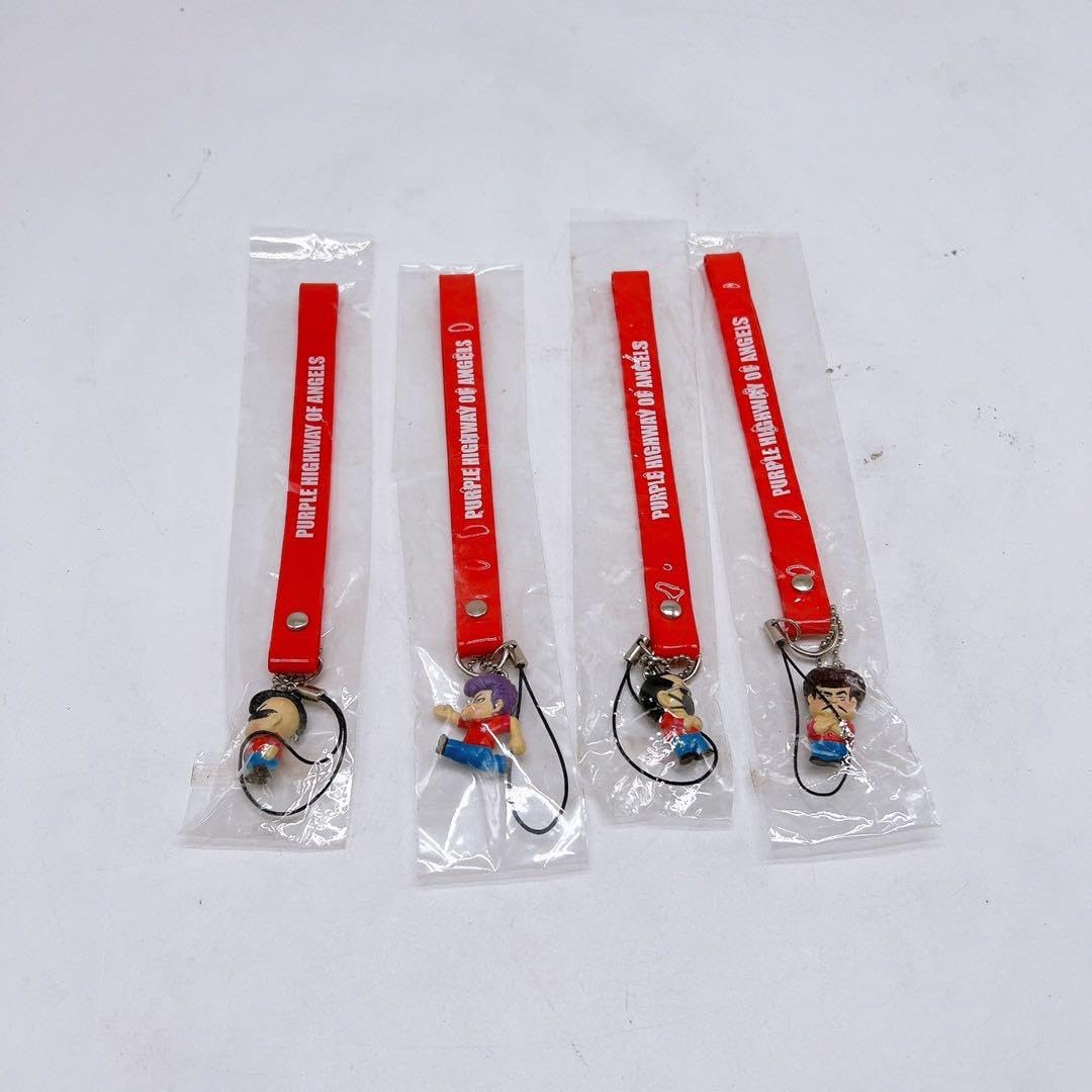 Amazon.co.jp: 4個 湘爆 湘南爆走族 フィギュア ストラップ 売り