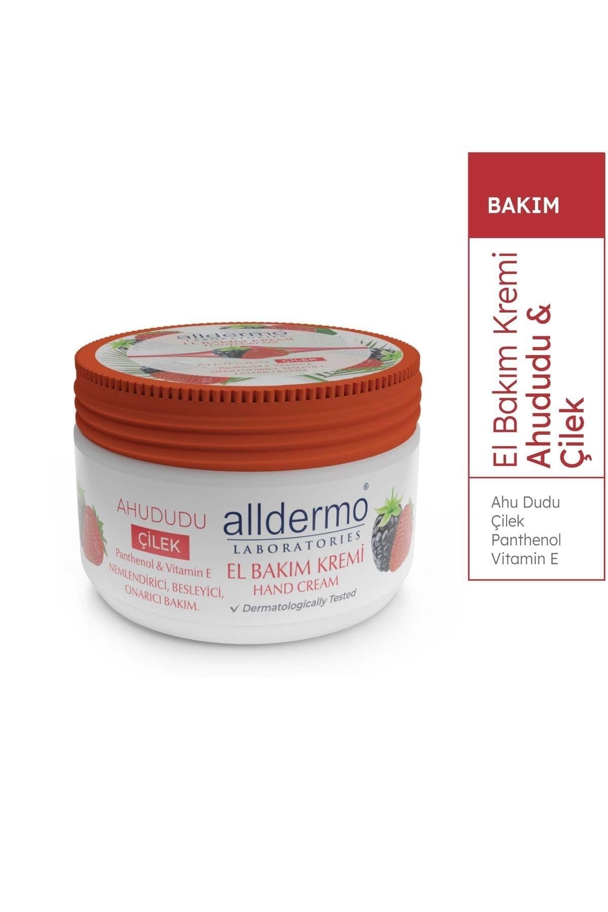 Alldermo El Bakım Kremi, Ahududu ve Çilek, 250 ml