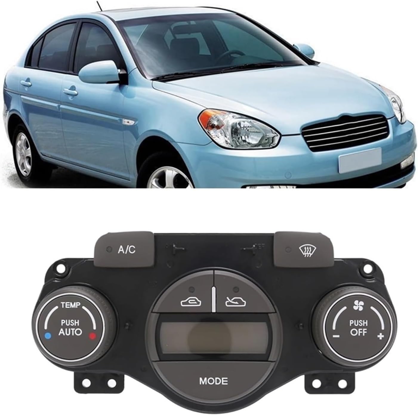 Climate Control Air Switch for Hyundai for Accent 2007 972501E201 Car AC Heater Blower Motor Switch Air Conditioning Control Panel