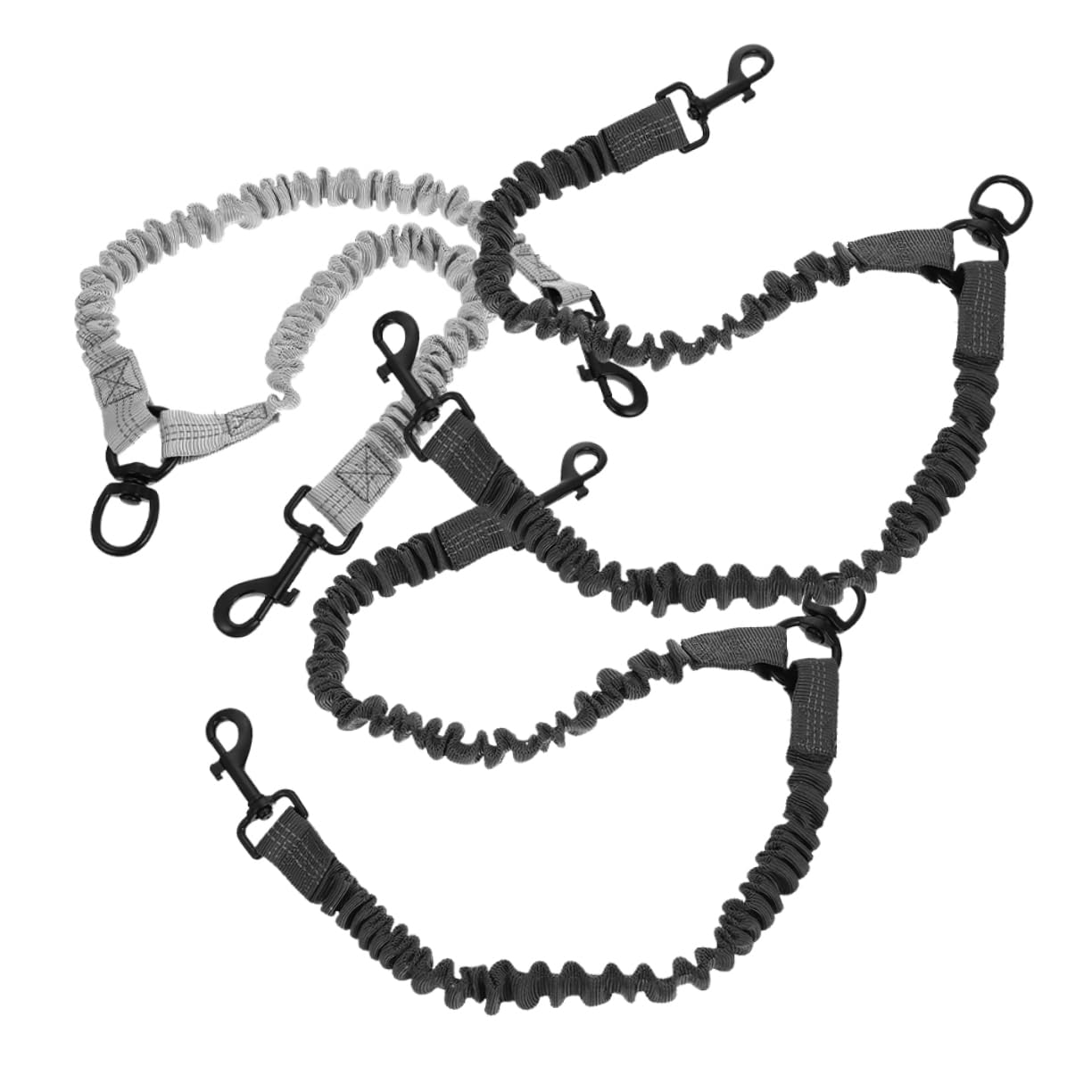 TOYANDONA 3pièces Laisse Double pour Chien Lot de Réfléchissante pour Promenade Extérieure Solide Résistante pour Chiot Et Chien De Compagnie