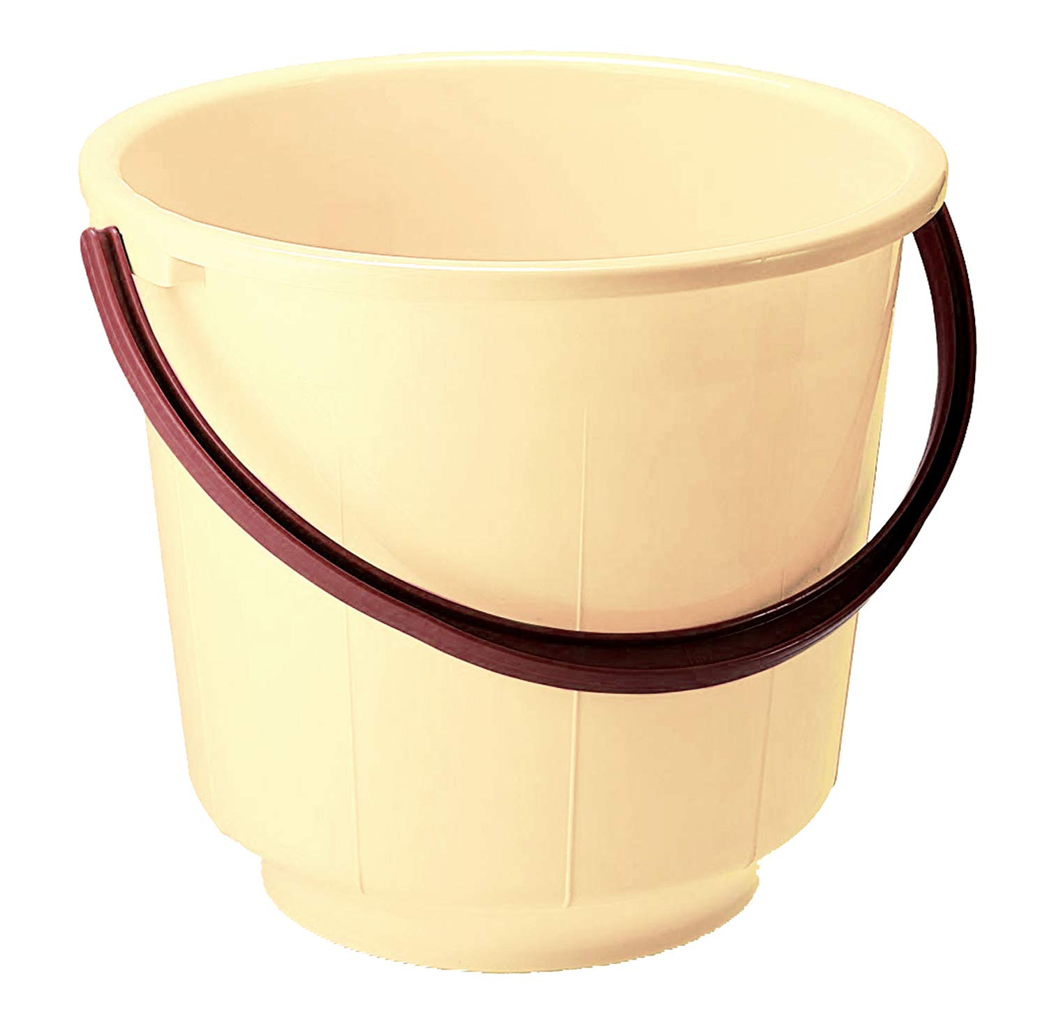 Kuber Industries Unbreakable Strong Plastic Bathroom Bucket 13 LTR (Cream) -CTKTC037894 (B08491815R) Amazon Price History, Amazon Price Tracker