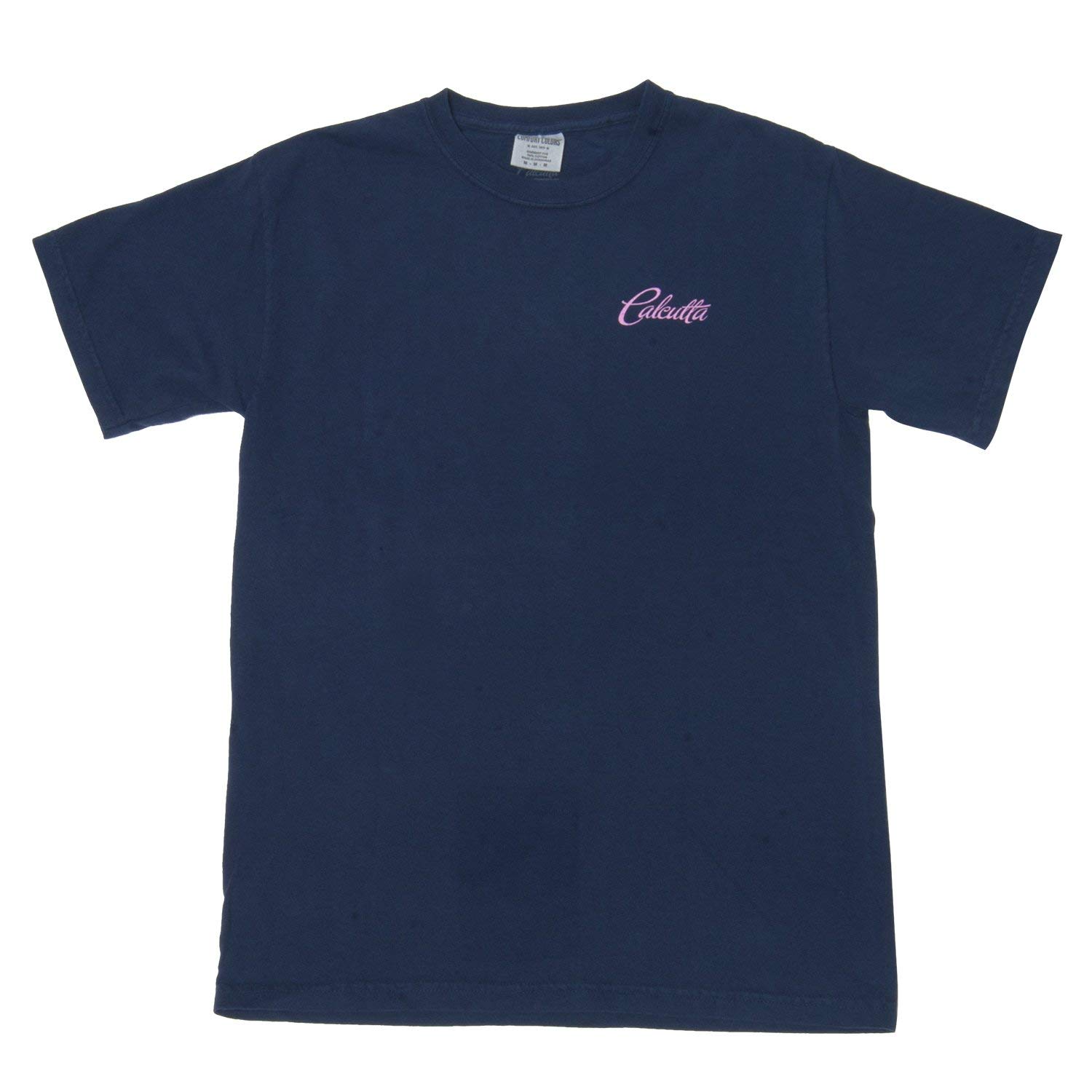 Calcutta G198831A-S T-Shirt Ladies Distressed Logo Short Sleeve