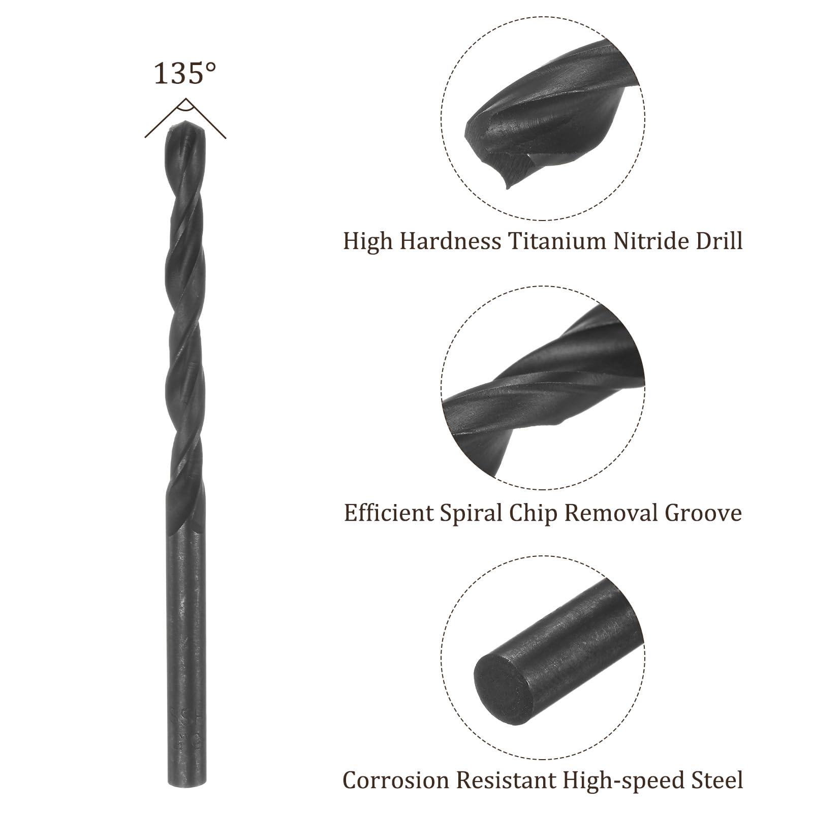 Kozelo 12PCS Twist Drill Bit - Image 2