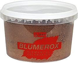 Rayt 1185-71 Pigmento en polvo para interiores y exteriores. Colorante para cemento blanco o gris, cal y yeso. Altísimo poder colorante. Pigmentos de primera calidad. Color MARRON 07. 450 gr