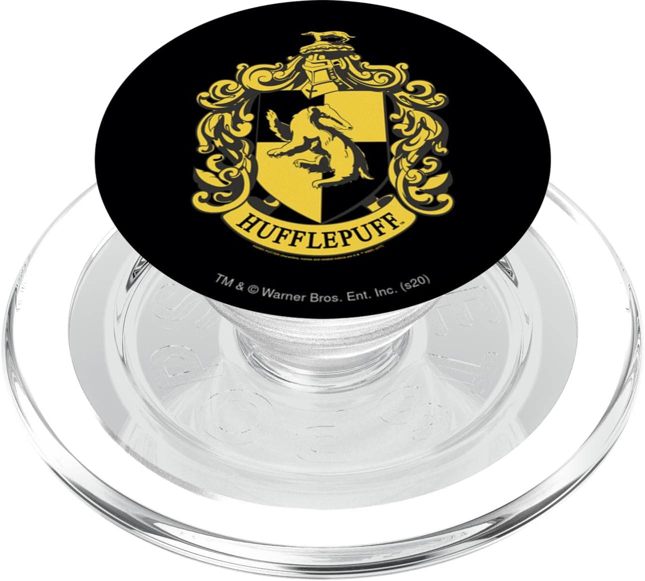 Harry Potter Hufflepuff Simple Crest PopSockets MagSafe PopGrip for iPhone