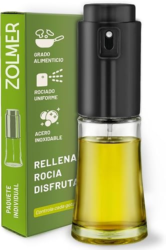 ZOLMER Pulverizador de aceite para cocina – spray para freidora de aire caliente